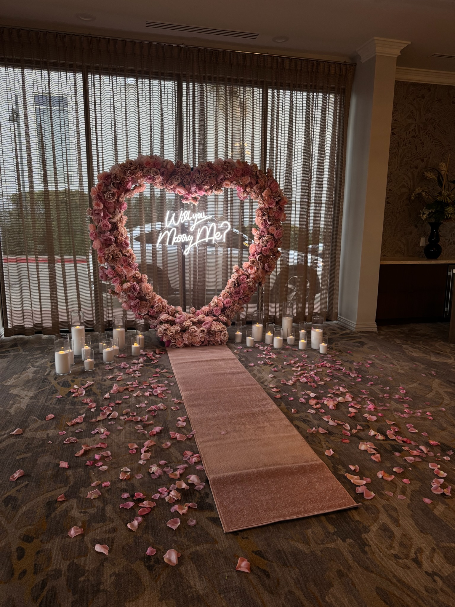 Wedding Proposal Setups